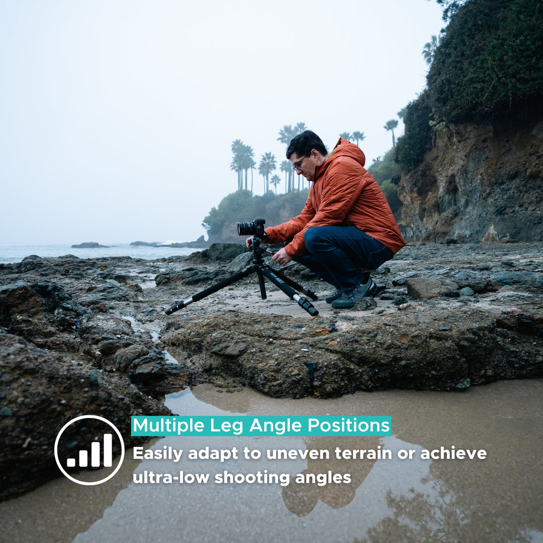 SLIK Tripods | Pro AL-700DX AluminumTripod Kit Silver Legs