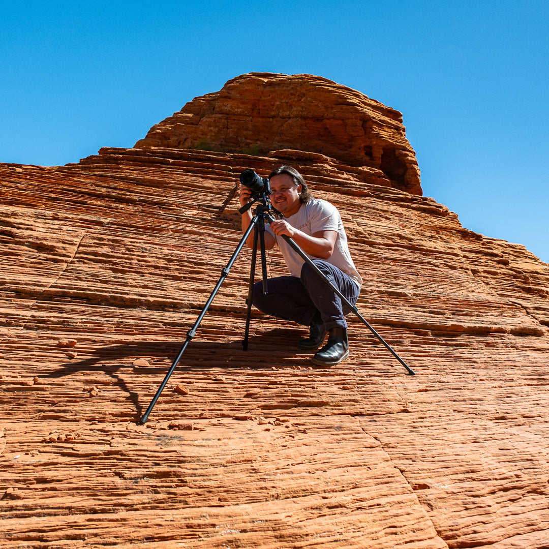 SLIK Tripods | Pro AL-323-3WFC Aluminum Tripod Kit