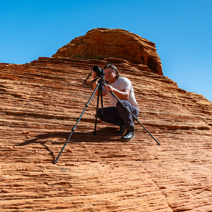 SLIK Tripods | Pro AL-323-3WFC Aluminum Tripod Kit