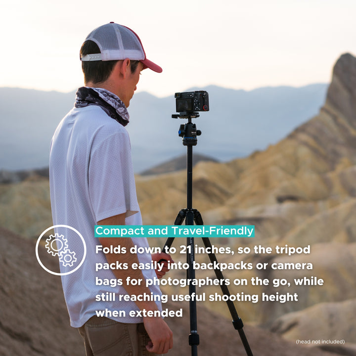 SLIK Tripods | Pro CF-633 Carbon Fiber Tripod Legs Only