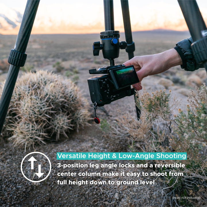SLIK Tripods | Pro CF-733 Carbon Fiber Tripod Legs Only