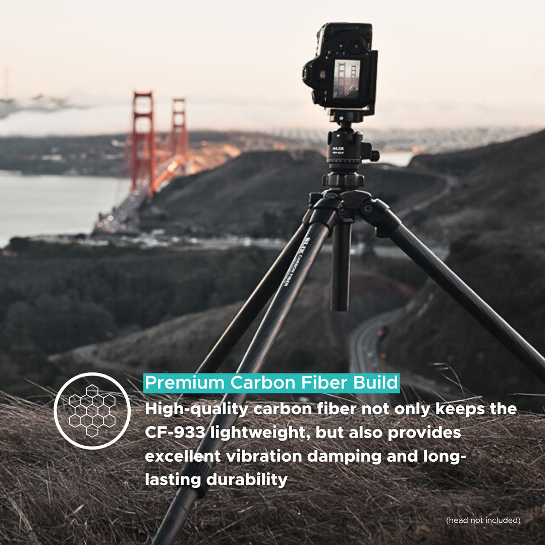 SLIK Tripods | Pro CF-933 Carbon Fiber Tripod Legs Only