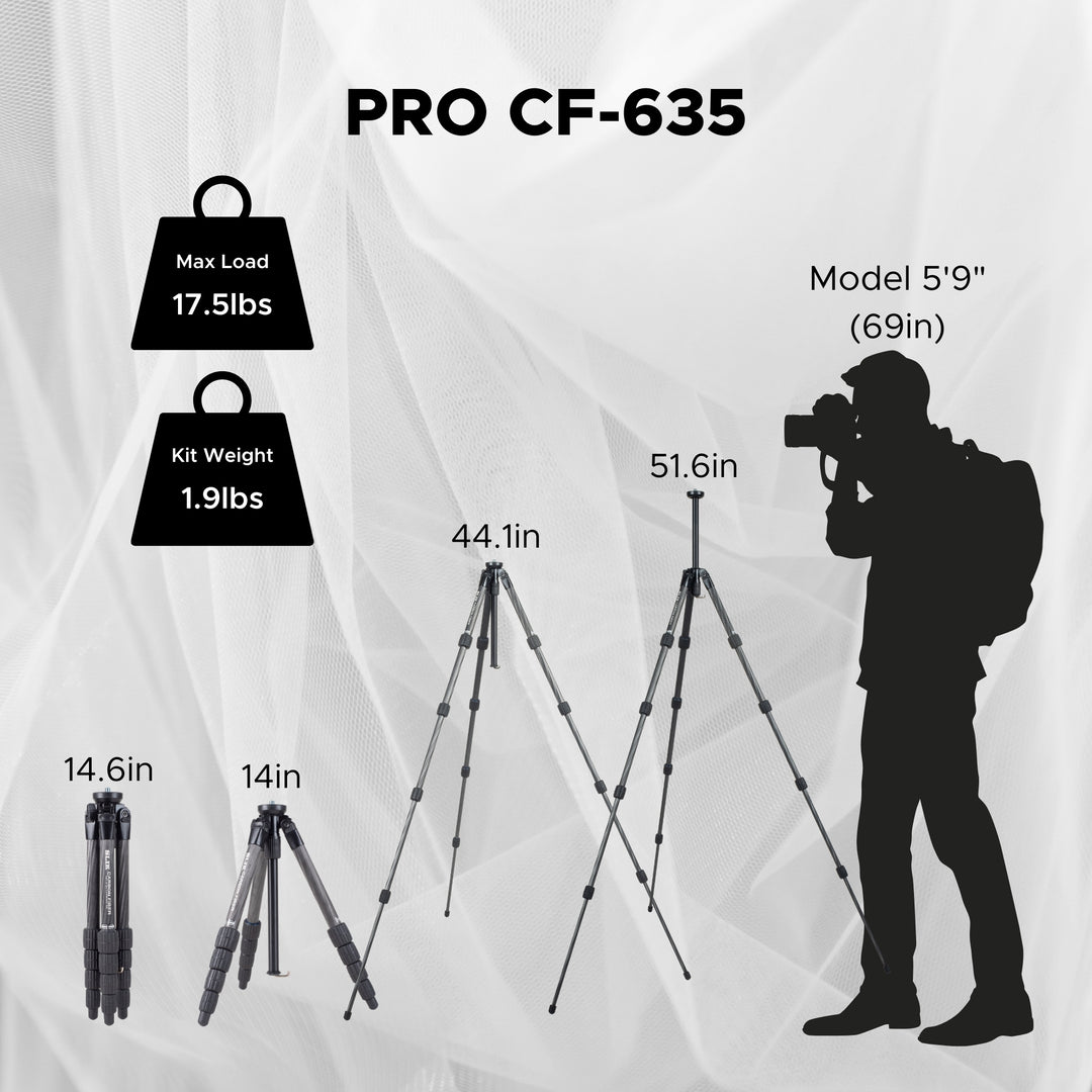 SLIK PRO CF-635 | SLIK Tripods USA