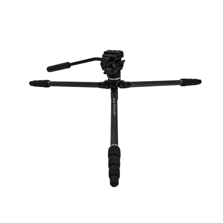 SLIK Tripods | Pro CF-634SVH-520 Carbon Fiber Tripod w/ Head