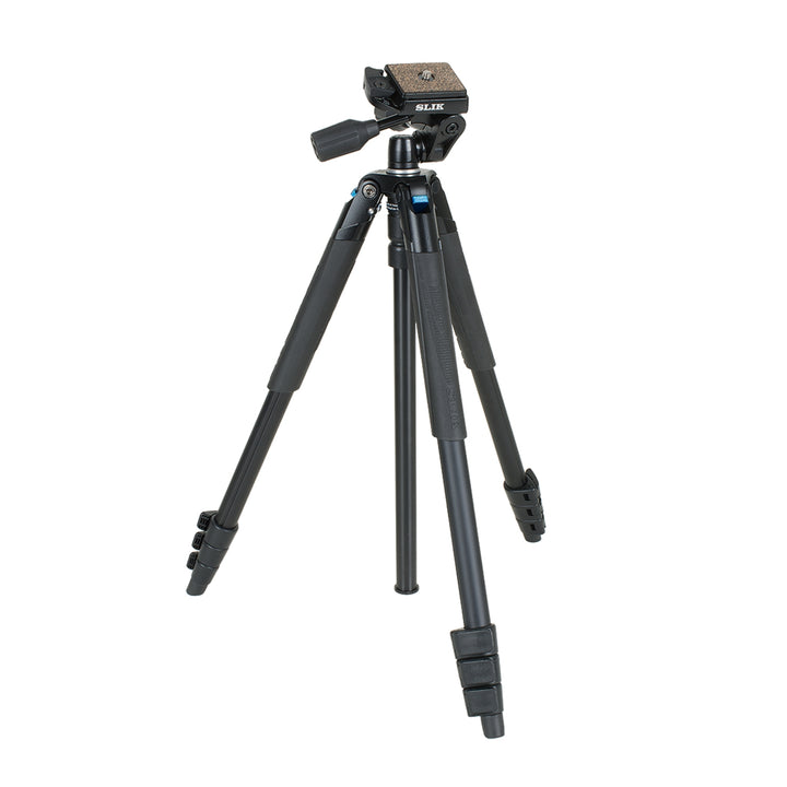 SLIK Tripods | Sprint Pro III Tripod Kit w/ 3-way Pan Head