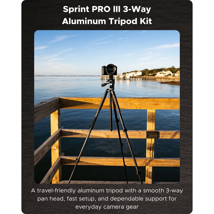 三脚　SLIK SPRINT PRO 3WAY BK SPRINT PRO II 3WAY GM/BK – SLIK Global