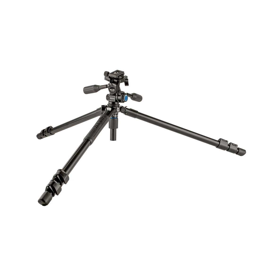 SLIK Tripods | Pro AL-523-3WFC Aluminum Tripod Kit