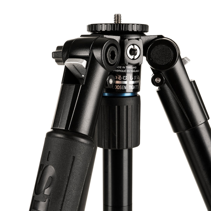 SLIK Pro AL-523 Aluminum Tripod Legs - Lightweight 3.8lb Support For 13.2lb Gear
