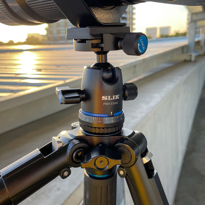 SLIK Tripods | Pro AL-523-BH5AC Aluminum Tripod Kit